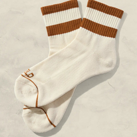  Striped Quarter Socks