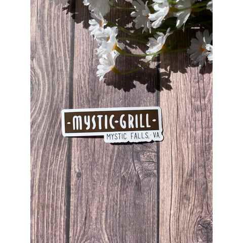  Mystic Falls Vampire Diaries Stickers