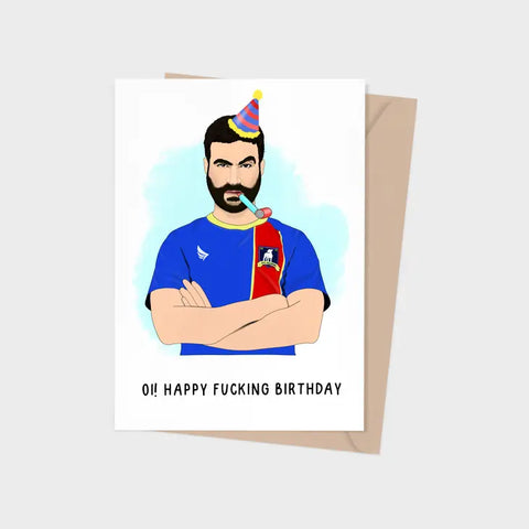Roy Kent Happy Fucking Birthday Card