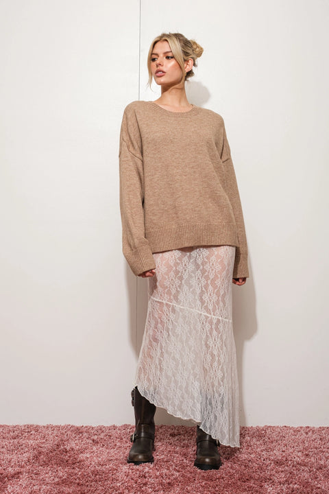 Boston Oversized Knit Sweater – Modern Legend, LLC.