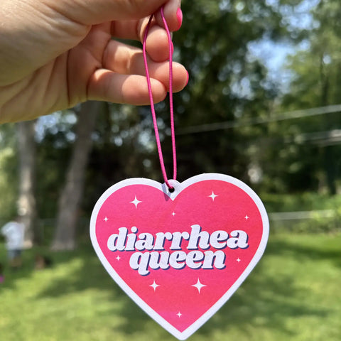 Diarrhea Queen Car Freshener