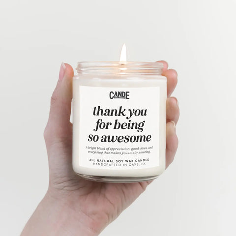  Thank You For Being So Awesome Candle