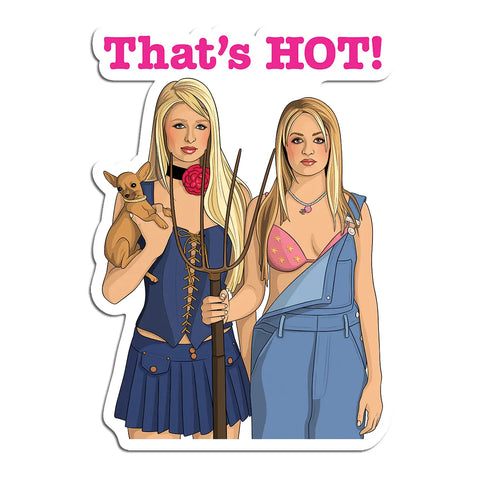  Simple Life That's Hot Sticker