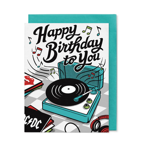  Music Lover Birthday Card