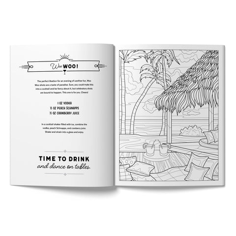 The Creative Drinker Coloring Book