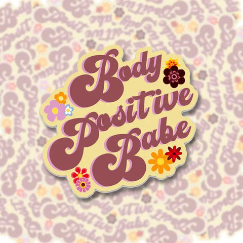 Body Positive Babe Sticker
