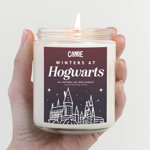 Winters At Hogwarts Candles