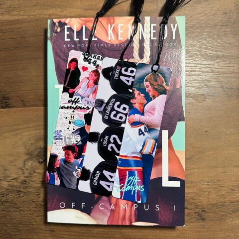  Hockey Boys Off Campus Bookmark