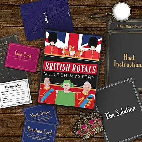 British Royalty Murder Mystery Game