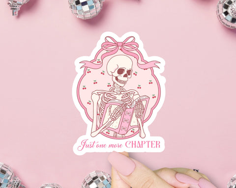 Just One More Chapter Sticker