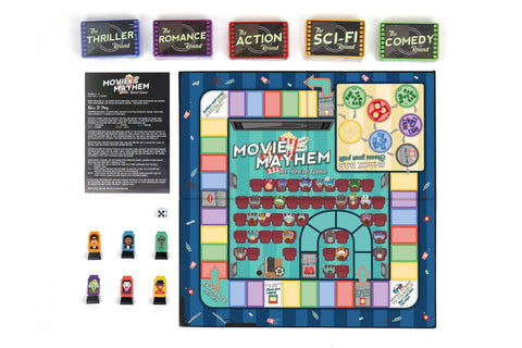  Movie Mayhem Board Game