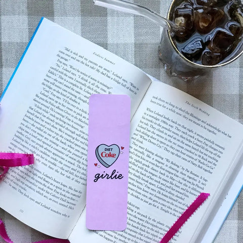 Diet Coke Girly Bookmark