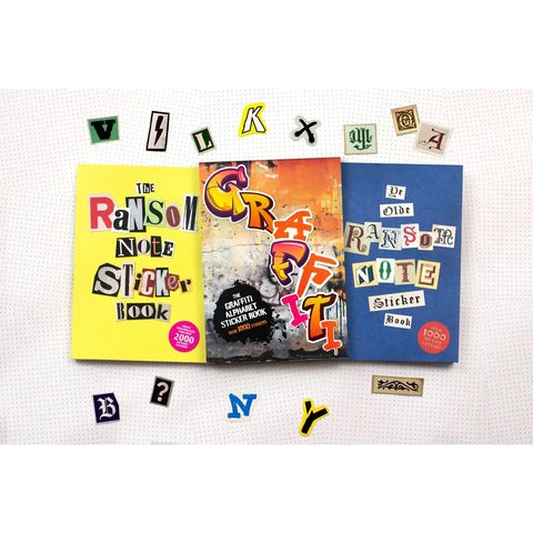  Ye Olde Ransom Note Sticker Book