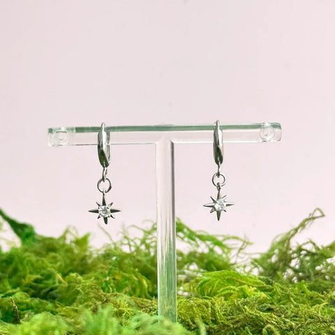  Astraea Star Huggie Earrings