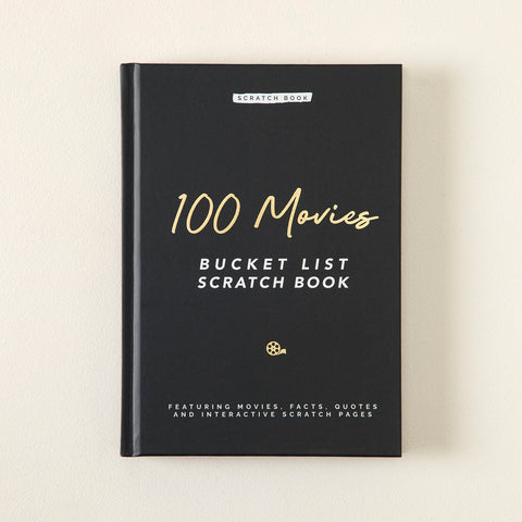 100 Movies Bucket List Scratch Off Book