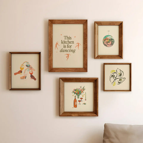 Festive Cocktail Art Print