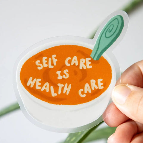  Self Care Soup Sticker