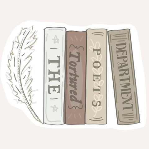 TTPD Books Sticker