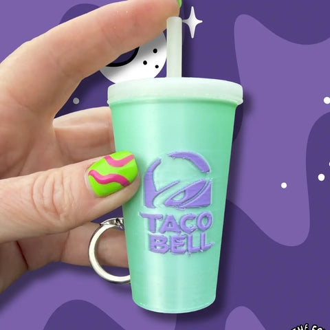  Baja Blast Fidget Clicker Keychain