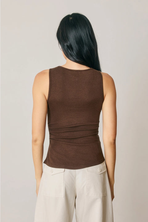  90s Knit Slit Tank Top