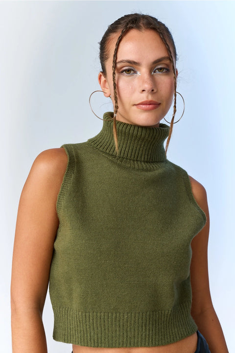  Alice Turtle Neck Knit Top