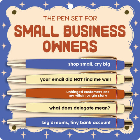Small Business Owner Pens