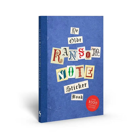 Ye Olde Ransom Note Sticker Book