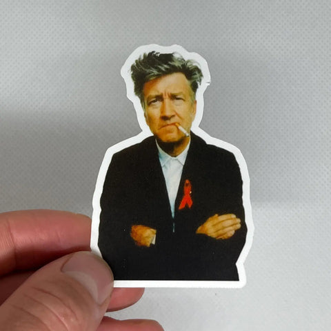  David Lynch Cig Mouth Sticker