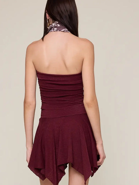  Y2K Tube Mini Dress