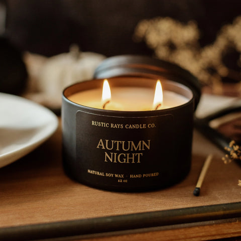 Autumn Night Candle