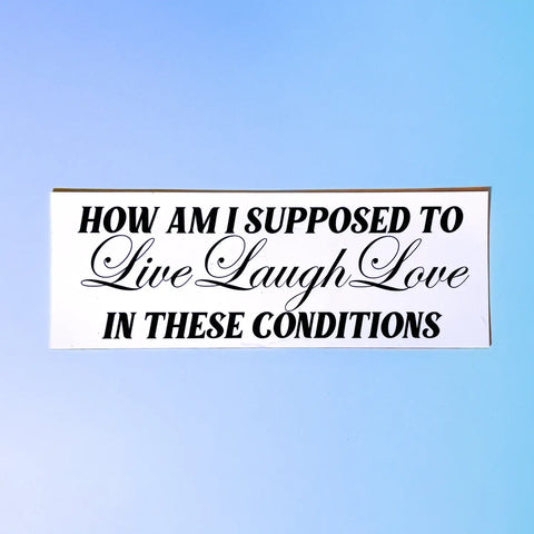 In These Conditions Car Magnet