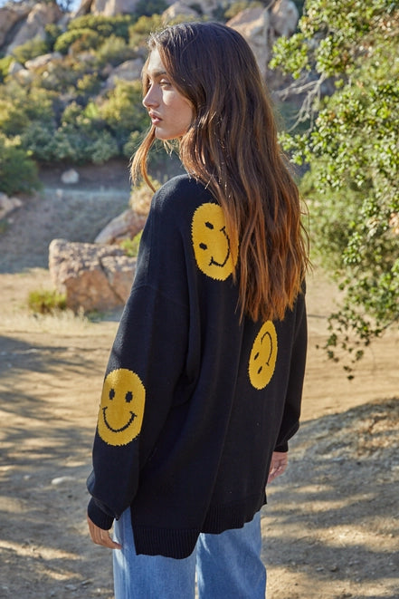  Smiley Sweater