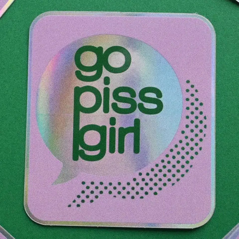  Go Piss Girl Sticker