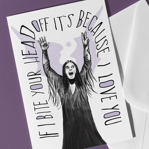  Ozzy Osbourne Card