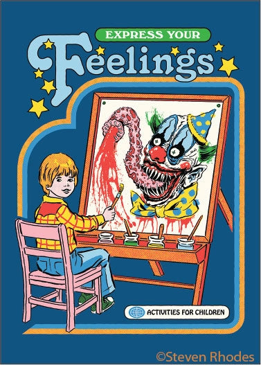 Express Your Feelings Magnet