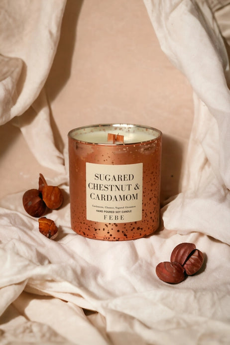 Sugared Chestnut + Cardamom Candle