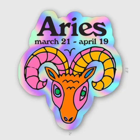  Holographic Zodiac Sign Stickers