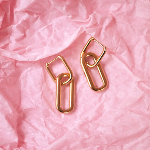  Double Linked Earrings
