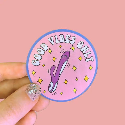  Good Vibes Only Sticker