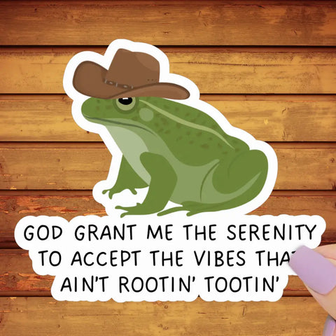  Rootin' Tootin' Sticker