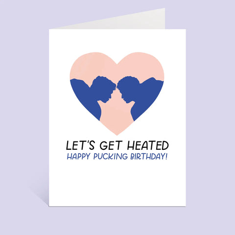 Happy Pucking Birthday Birthday Card - Heated Rivalry Card