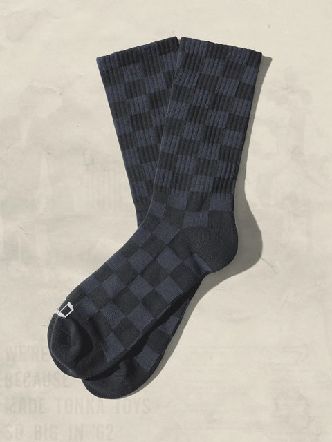  Checkerboard Socks