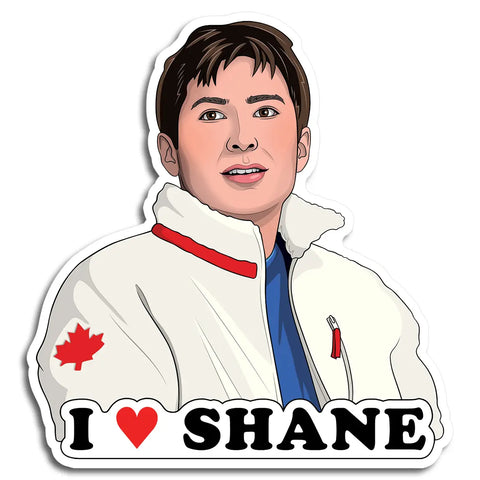 I Heart Shane Heated Rivalry Sticker