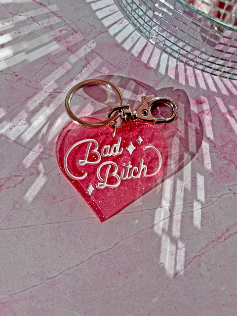  Bad Bitch Keychain