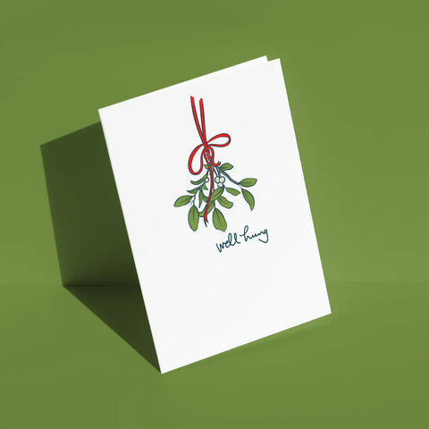 Well Hung Holiday Card