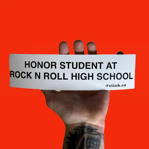 Rock N Roll High School Bumper Sticker