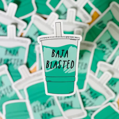 Baja Blasted Sticker