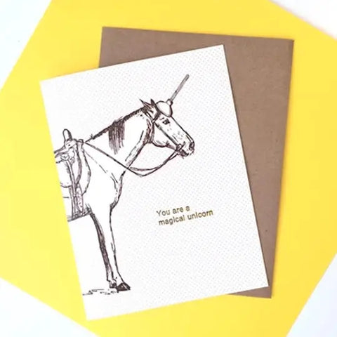  Magical Unicorn Card