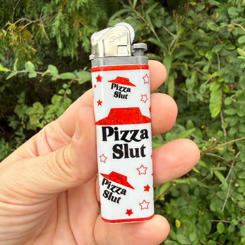 Pizza Hut Sparkly Lighter