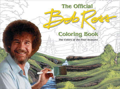  The Bob Ross Coloring Book